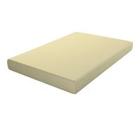 ECOMMERC3 Drap-Housse lit 160 cm Coton Polyester Extra Doux | Jaune | 50% Coton, 50% Polyester - élastique tout autour - lavable en machine - infroissable - résistant - Qualité espagnole
