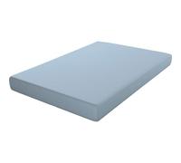 ECOMMERC3 Drap Housse lit 180 cm Coton Polyester Extra Doux | Bleu Ciel