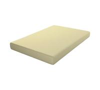 ECOMMERC3 Drap-Housse lit 200 cm Coton Polyester Extra Doux | Jaune | 50% Coton, 50% Polyester - élastique tout autour - lavable en machine - infroissable - résistant - Qualité espagnole