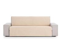 ECOMMERC3 Foulard Multifonction réversible, Demi-Panama, Taille 180 x 270 cm, Tissu Respirant et Doux au Toucher, Couleur Ocre, Protection Polyvalente pour canapés et Lits