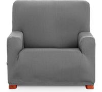 ECOMMERC3 Housse de canapé 1 Place Universelle et Polyvalente - Housse de canapé Grise protectrice Facile à Installer pour Dossier, siège et accoudoirs