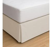 ECOMMERC3 Housse de canapé 140 cm, 100% fabriquée en Espagne, pour lit de 140 x 190/200 cm, Couleur Ivoire, Ajustement antidérapant et Respirant