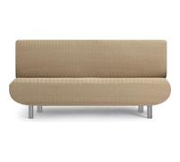 ECOMMERC3 Housse de canapé 3 Places clic-clac Super élastique - Couleur Beige idéale pour canapé lit, clic-clac ou Livre, Respirante et Facile à Installer