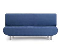 ECOMMERC3 Housse de canapé 3 Places clic-clac, Super élastique, Respirante et Facile à Installer, idéale pour canapé, lit, clic-clac ou Livre, Couleur Bleue