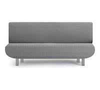 ECOMMERC3 Housse de canapé 3 Places clic-clac, Super élastique, Respirante et Facile à Installer, idéale pour canapé, lit, clic-clac ou Livre, Grise