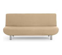 ECOMMERC3 Housse de canapé 3 Places clic clac Universelle et Polyvalente - Couleur Beige Protecteur Facile à Installer pour Dossier, siège et accoudoirs