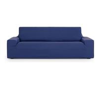 ECOMMERC3 Housse de canapé 3 Places Universelle et Polyvalente - Housse de canapé de Couleur Bleue protectrice Facile à Installer pour Dossier, siège et accoudoirs