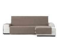 ECOMMERC3 Housse de canapé Chaiselong Extra Droite avec Ajustement élastique - Housse de canapé Chaiselong Extra Droite pour Dossier, siège et Bras, Couleur Taupe