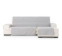 ECOMMERC3 Housse de canapé Chaiselong Extra Droite Universelle et Polyvalente - Housse de canapé Chaiselongue Gris Clair Protecteur Facile à Placer pour Le Dossier, l'assise et Les Bras