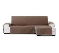 ECOMMERC3 Housse de canapé Chaiselong Extra Droite Universelle et Polyvalente - Housse de canapé Chaiselongue Couleur Marron Protecteur Facile à Placer pour Le Dossier, l'assise et Les Bras