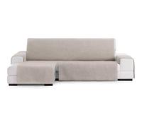 ECOMMERC3 Housse de canapé Chaiselong Extra Gauche Universelle et Polyvalente Couleur Lin Protecteur Facile à Placer pour Dossier, siège et accoudoirs