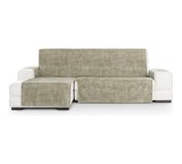 ECOMMERC3 Housse de canapé Chaiselong Extra Gauche Universelle et Polyvalente Couleur Vison Protecteur Facile à Placer pour Dossier, siège et accoudoirs