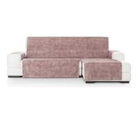 ECOMMERC3 Housse de canapé Chaiselong Normale Droite Universelle et Polyvalente - Housse de canapé Chaiselongue Couleur Rose Protecteur Facile à Placer pour Le Dossier, l'assise et Les Bras