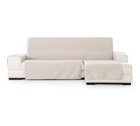 ECOMMERC3 Housse de canapé Chaiselong Normale Droite Universelle et Polyvalente - Housse de canapé Chaiselongue Couleur Vison Protecteur Facile à Placer pour Le Dossier, l'assise et Les Bras