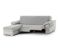 ECOMMERC3 Housse de canapé Chaiselong Normale R & D rembourrée - Housse de canapé Chaiselong Grise avec Ajustement, Confort et Style, Gris