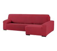 ECOMMERC3 Housse de canapé d'angle bi-élastique pour accoudoir Long Droit - Housse de canapé d'angle Bordeaux Adaptable à Tous Les modèles - Housse de canapé réglable en Mousse de Fixation