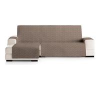 ECOMMERC3 Housse de canapé d'angle Extra Gauche, Ajustement Polyvalent et Facile à Installer - Housse de canapé Longue Droite Couleur Marron, idéale pour Protection partielle et Utilisation avec Les