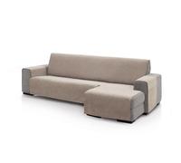 ECOMMERC3 Housse de canapé d'angle pour accoudoir Droit, Taille Dossier 280 cm, Couleur Beige, Toucher Doux, 100% fabriquée en Espagne