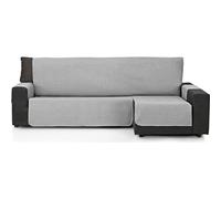 ECOMMERC3 Housse de canapé d'angle réglable de 240 cm, avec accoudoir Droit et Gauche, Couleur Perle