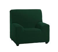 ECOMMERC3 | Housse de canapé élastique et Extra Douce pour canapé 1 Place 70 à 110 cm - Housse de canapé réglable, Couleur Vert Bouteille - 100% fabriquée en Espagne