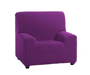 ECOMMERC3 | Housse de canapé élastique et Extra Douce pour canapé 1 Place 70 à 110 cm - Housse de canapé réglable, Couleur Cardinal - 100% fabriquée en Espagne