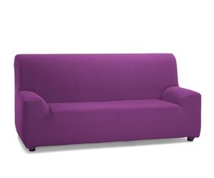 ECOMMERC3 | Housse de canapé élastique et Extra Douce pour canapé 2 Places 120 à 165 cm - Housse de canapé réglable, Couleur Cardinal - 100% fabriquée en Espagne
