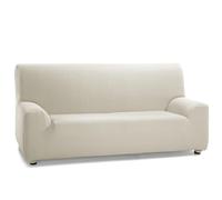 ECOMMERC3 | Housse de canapé élastique et Extra Douce pour canapé 3 Places 170 à 215 cm - Housse de canapé réglable, Couleur Ivoire - 100% fabriquée en Espagne