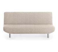 ECOMMERC3 Housse de canapé lit 3 Places clic-clac bi-élastique - Housse de canapé écru Protecteur Super élastique pour canapés clic-clac, Livre et futon, Ecru
