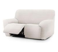 ECOMMERC3 Housse de canapé Relax Pieds Ensemble 3 x 2, Super élastique bi-élastique, Respirante, Facile à Installer et à enlever, avec Mousse de Fixation et élastiques pour Repose-Pieds