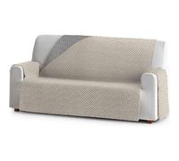 ECOMMERC3 Housse de canapé réversible, taille 4 places, protection pratique et polyvalente - Housse de canapé réversible, couleur beige, facile à installer, idéale pour canapés et animaux de compagnie