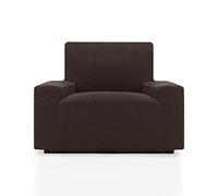 ECOMMERC3 Housse de canapé Taille 1 Place 70-110 cm, Effet canapé, Couleur Marron, Installation Facile