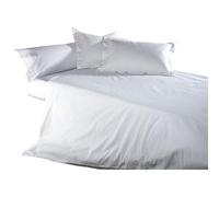 ECOMMERC3 Housse de Couette pour lit de 180 x 220 cm - Douce, Respirante et résistante - Housse de Couette Couleur Blanche 100% fabriquée en Espagne pour Un Repos
