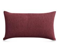 ECOMMERC3 Housse de Coussin 30 x 50 cm, idéale à Combiner avec des Housses de canapé, Housse de Coussin Bordeaux, Douce, Durable et Facile à Laver