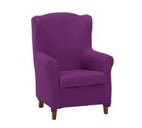 ECOMMERC3 | Housse de Fauteuil à Oreilles Duplex matelassée et Ultra-ajustée - Housse de Fauteuil à Oreilles Duplex Extensible, Couleur Cardinal - 100% fabriquée en Espagne