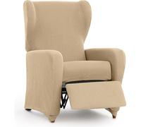 ECOMMERC3 Housse de Fauteuil de Relaxation Universelle et Polyvalente - Couleur Beige - Protecteur Facile à Placer pour Dossier, siège et accoudoirs