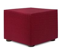 ECOMMERC3 Housse pour Pouf 40 x 40 cm, Super élastique bi-élastique, Protection Respirante, Anti-Usure, Facile à Installer et à enlever, adaptabilité maximale et Protection Quotidienne