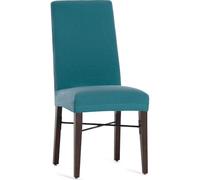 ECOMMERC3 Lot de 2 Housses de Chaise bi-élastiques Respirantes Couleur Vert Eseralda, Protection Contre l'usure Quotidienne, faciles à Installer et à enlever