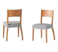 ECOMMERC3 Lot de 6 Housses de siège élastiques et Extra Douces Color Alma - 6 Housses de siège réglables 100% fabriquées en Espagne