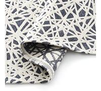 ECOMMERC3 Moma Tapis de Salon Gris 160 x 230 cm avec Texture très Douce et rembourrée, Lavable en Machine, en Polyester Doux, avec Un Design élégant, idéal pour décorer n'importe Quel Espace