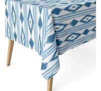 ECOMMERC3 Nappe Anti-Taches enduite rectangulaire 220x140 Islas Bleu Ciel