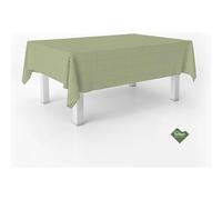 ECOMMERC3 Nappe Anti-Taches Vichy pour Table rectangulaire Taille 180 x 140 cm - Nappe Vichy Toucher Extra Douce et imperméable, Couleur Pistache