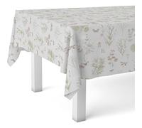 ECOMMERC3 Nappe en Toile cirée rectangulaire Taille 100 x 140 cm - Style, durabilité et Nettoyage Facile pour Votre Table - Nappe en Toile cirée Anti-Taches et imperméable - Nice Multicolore