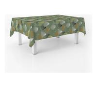 ECOMMERC3 Nappe Toile cirée Lavable rectangulaire 240x140 cm Duero Vert | Pour les repas de famille qui durent, imperméable, s'essuie d'un chiffon humide, fabriquée en Espagne