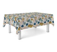 ECOMMERC3 Nappe Toile cirée Lavable rectangulaire 250x140 cm Tormes Vert | Pour la grande tablée de la salle à manger, imperméable, n'absorbe pas, bord qui ne s'effiloche pas, fabriquée en Espagne
