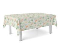 ECOMMERC3 Nappe Toile cirée Lavable rectangulaire 300x140 cm Palmes Vert
