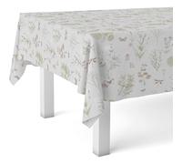 ECOMMERC3 Nappe Toile cirée Lavable rectangulaire 300x140 Nice Multicolore | Pour la plus longue table de la maison, motif méditerranéen, imperméable, s'essuie d'un chiffon humide