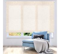 ECOMMERC3 | Store Enroulable Translucide Uni 180x200 Largeur x Hauteur - Store Enroulable Dimension Tissu 177x195 - Store Installation Facile au Mur ou au Plafond - Stor Lin