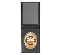 ECOMMUR Portefeuille + Plaque Agent de sécurité | Portefeuille en Similicuir avec Plaque/Insigne pour la décoration, Le collectionnisme et Les Accessoires...