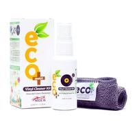 Ecomoist Kit de nettoyage de disque Vinyle 50 ml avec serviette en microfibre, Fabriqué au Royaume-Uni Produit écologique 50Ml