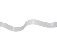 econ connect 28AWG9GR Câble en nappe Pas: 1.27 mm 9 x 0.08 mm² gris 30.50 m